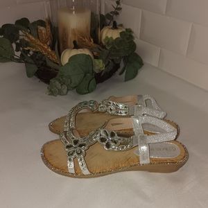 Blingy Sandals ordered online.  New. No tags. Size 37